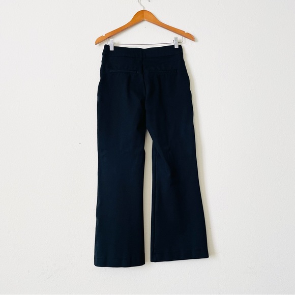 Spanx MEDIUM The Perfect Pants Ponte Knit Flare Cropped in black - Picture 7 of 9